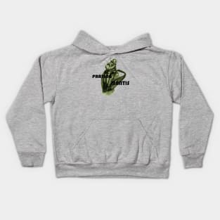 Cute praying mantis Kids Hoodie